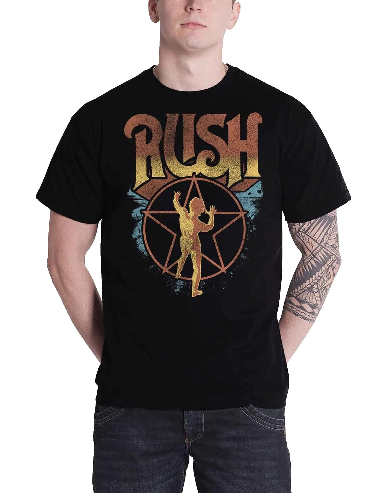 Rush Band T-Shirts for Men