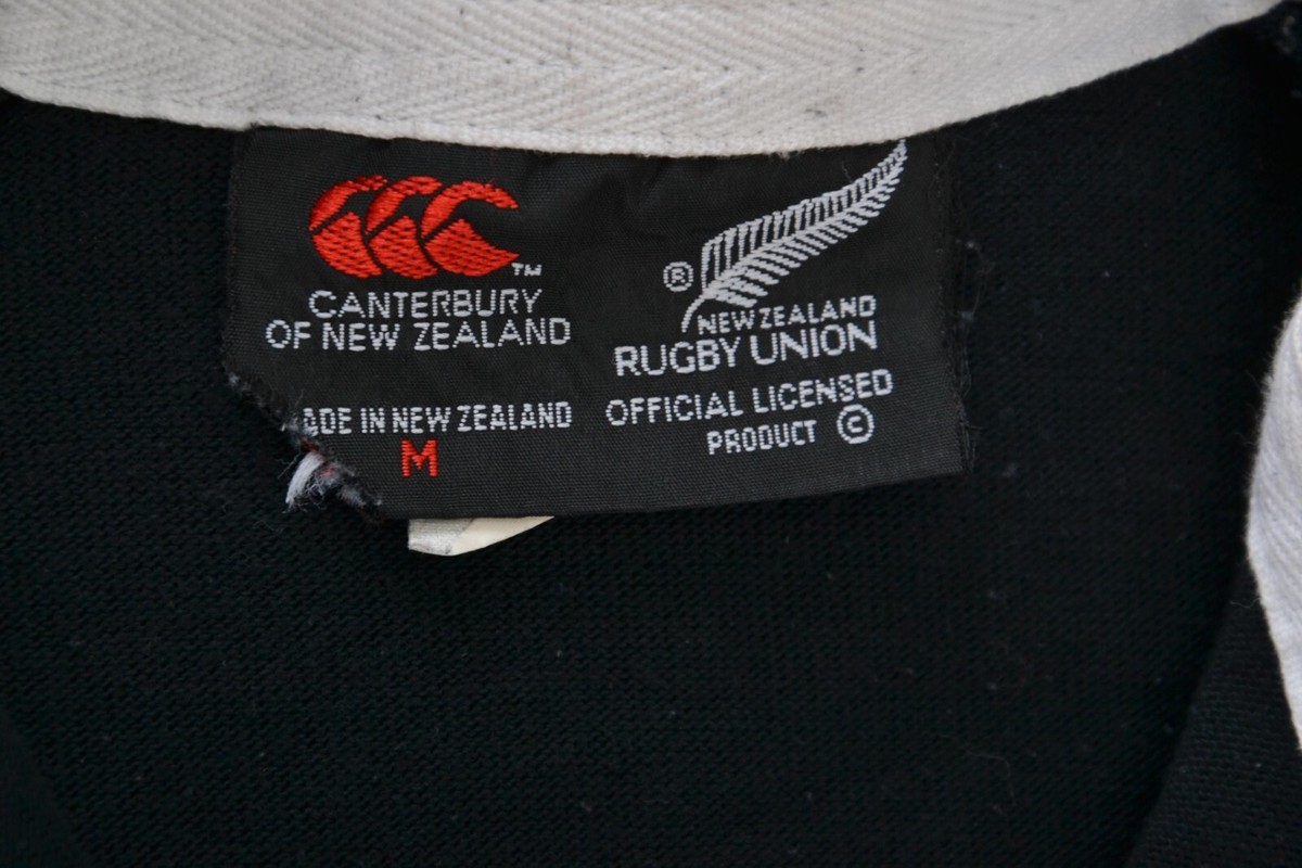 NEW ZEALAND ALL BLACKS 1995 HOME RUGBY UNION SHIRT
