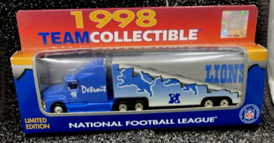 NFL 1998 New York Giants Tractor Trailer Semi Truck 1:80 Scale DieCast