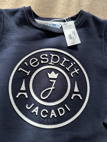 BNWT Jacadi Kids Boys Or Girls Navy Jumper Size 4Y Sweatshirt RRP $100 - Picture 6 of 7