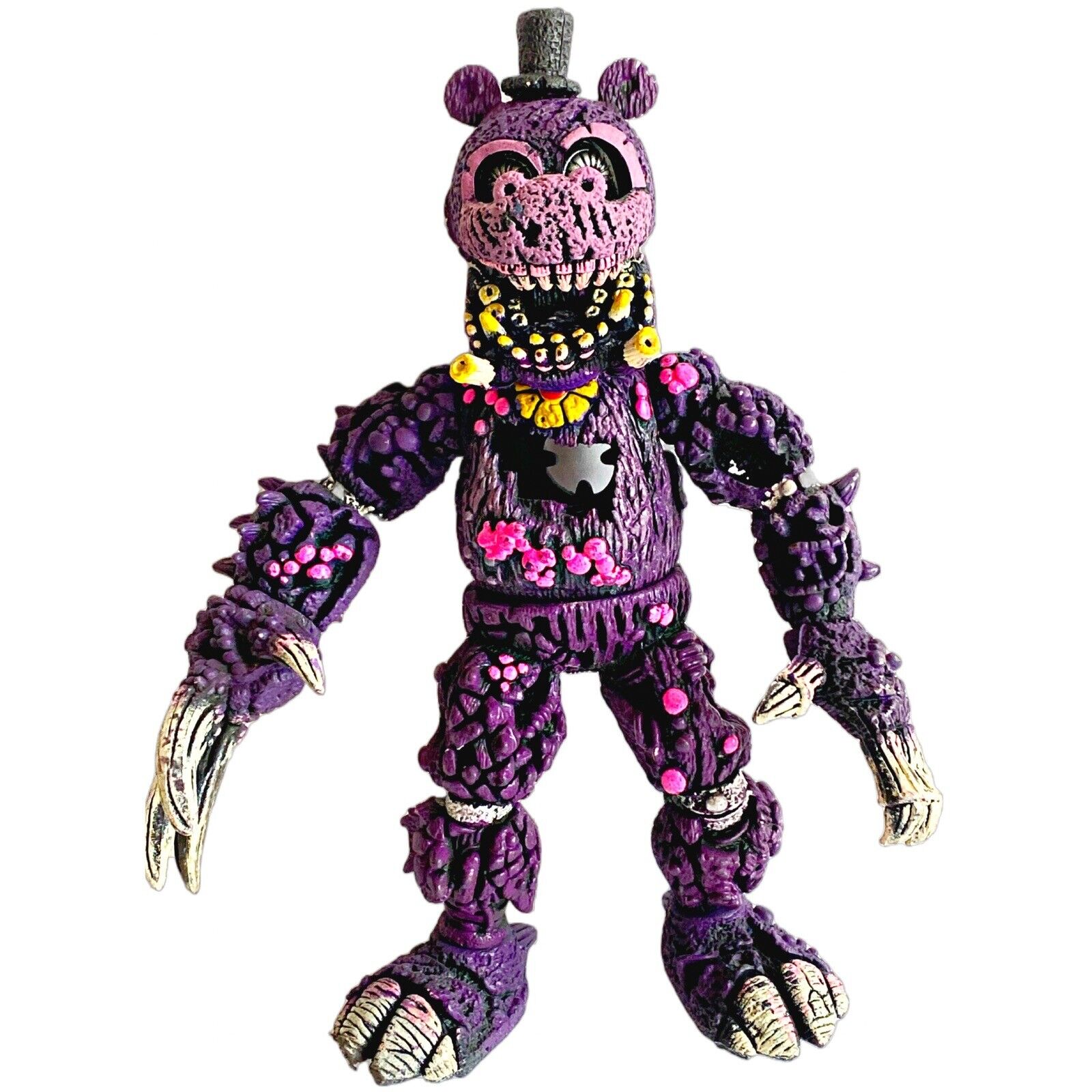 Nightmare Fredbear Metal Prints for Sale