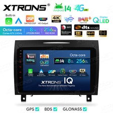 9" Qualcomm 665 8G+256GB Autoradio Android 14 GPS HiFi 4K DTS F&uuml;r MERCEDES R171