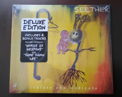 SEETHER Isolate And Medicate [Deluxe Edition][Edited/Clean] (CD, 2014) NEW A80