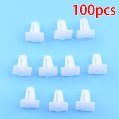100pcs Door Sill Strip Clips Trim Clamp Fixing Fastener Fit For BMW E30 E39 E46