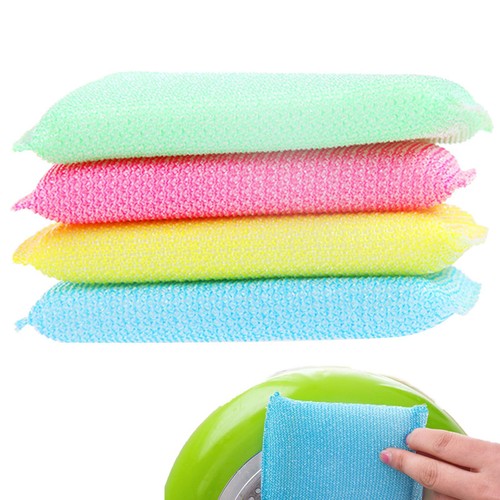 Spülschwämme strapazierfähiger Schrubber Reinigung Küche Geschirr Schwamm - Bild 9 von 10
