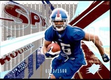 2003 SPx #168 David Tyree RC #0383/1500 (REF 13093)