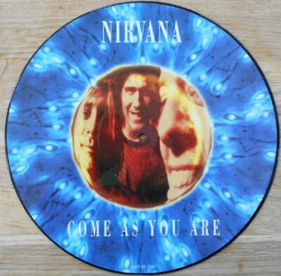 Nirvana Come As You Are , Endless Nameless, School (Live) PICTURE