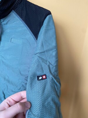 Assos Airblock 851 Black Long Sleeve Thermal Cycling Jacket Size