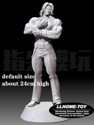 Game HOT Rugal Bernstein Battle strong Resin 3D Print GK Kit Figure DIY Model