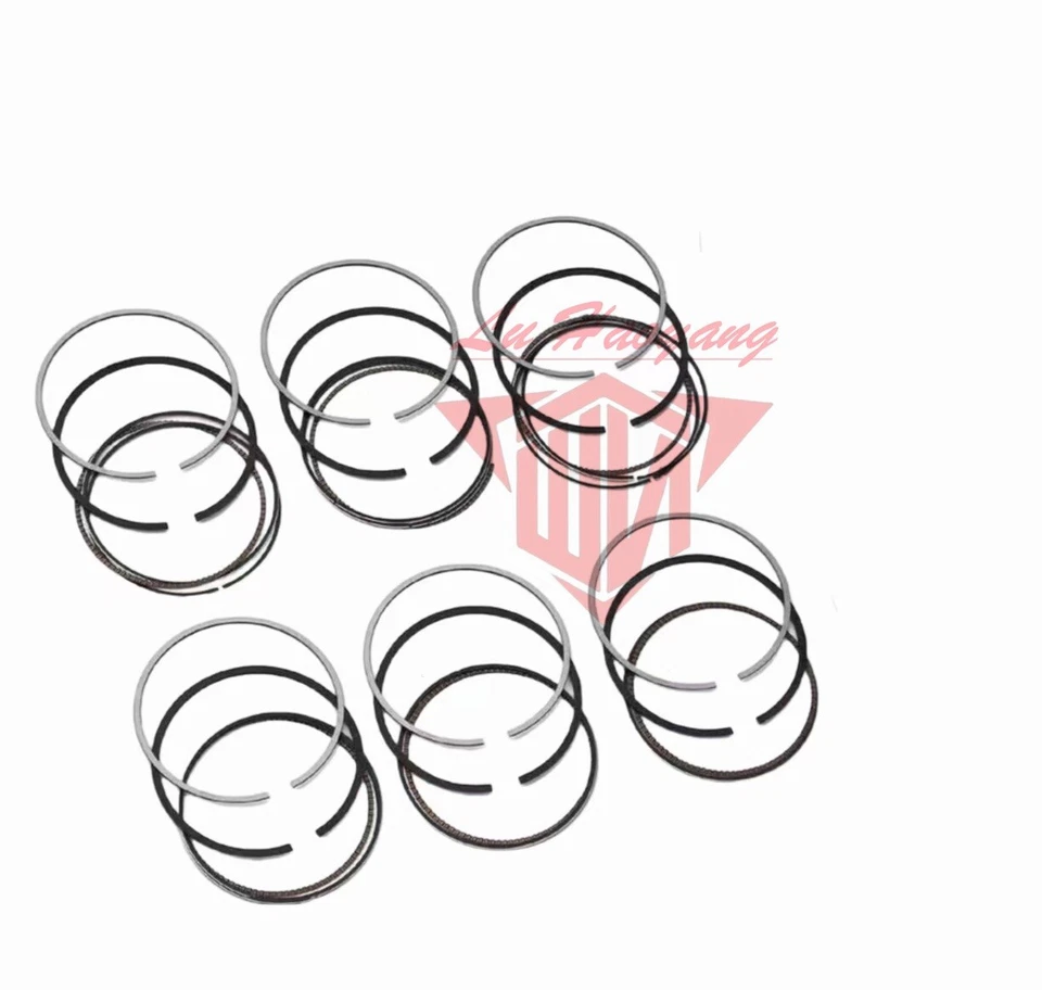 Juego de 6 anillos de pistón STD para BMW E46 E85 E86 S54B32 3,2 L6 M3 Z3 Z4 M 11257834014 Foto 2 de 4