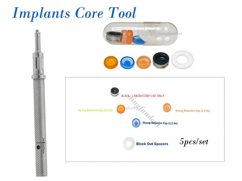 Dental Abutment Implant Retention Caps Loc at0r Tools Fits Straumann ITI NC/RC - Picture 51 of 136