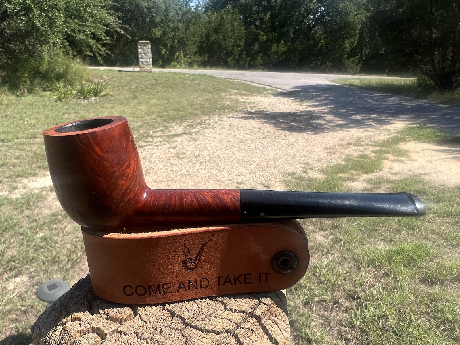 Vintage Wally Frank Billiard Tobacco Pipe