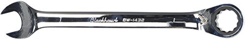 Blackhawk Proto 12 Point Reversible Ratcheting Wrench - 1 Inch Full Polish Finish