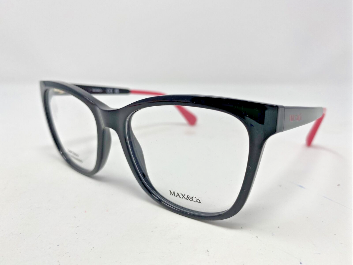 Max & Co Black Plastic Glasses Women\'s (Frames) Max &Co MO5040 001 Black Optical Eyeglasses Plastic Frame 54  main image 3