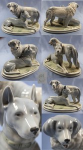 clearance warehouse sale great dane bernhard dog figurine