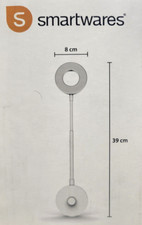 Smartwares LED Steckdosenlampe dimmbar Steckerlampe flexible Leselampe Leuchte