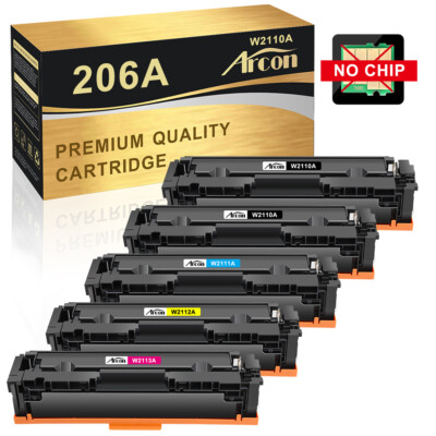 W2110A Toner For HP Color Laserjet 206A Pro MFP M283fdw M283cdw M255dw No Chip
