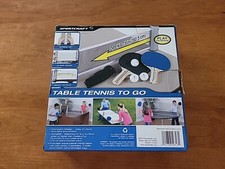 New Sportcraft Table Tennis To Go Item No. 1-1-19-6313 Not For Children Under 3