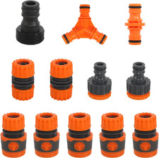 Schlauchverbinder Set, 12 St&uuml;ck Gartenschlauch Kupplung Mit Schlauchkupplung Zub