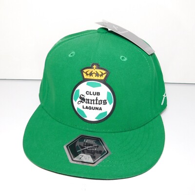 SANTOS LAGUNA MX Authentic Football Collection Unworn NWT Fitted Cap Hat 7 1/4