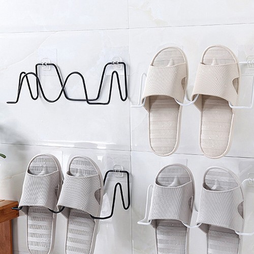 5/10 piezas pegatinas de estante transparentes 4 estilos baño caña de cocina organizador colgador - Imagen 17 de 21