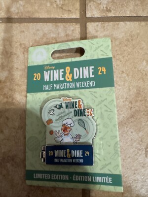 2024 Disney World RunDisney Wine & Dine The Muppets Swedish Chef 5kPin Trio