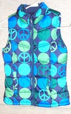 Youth girl's OLD NAVY puffy vest / jacket , size XL