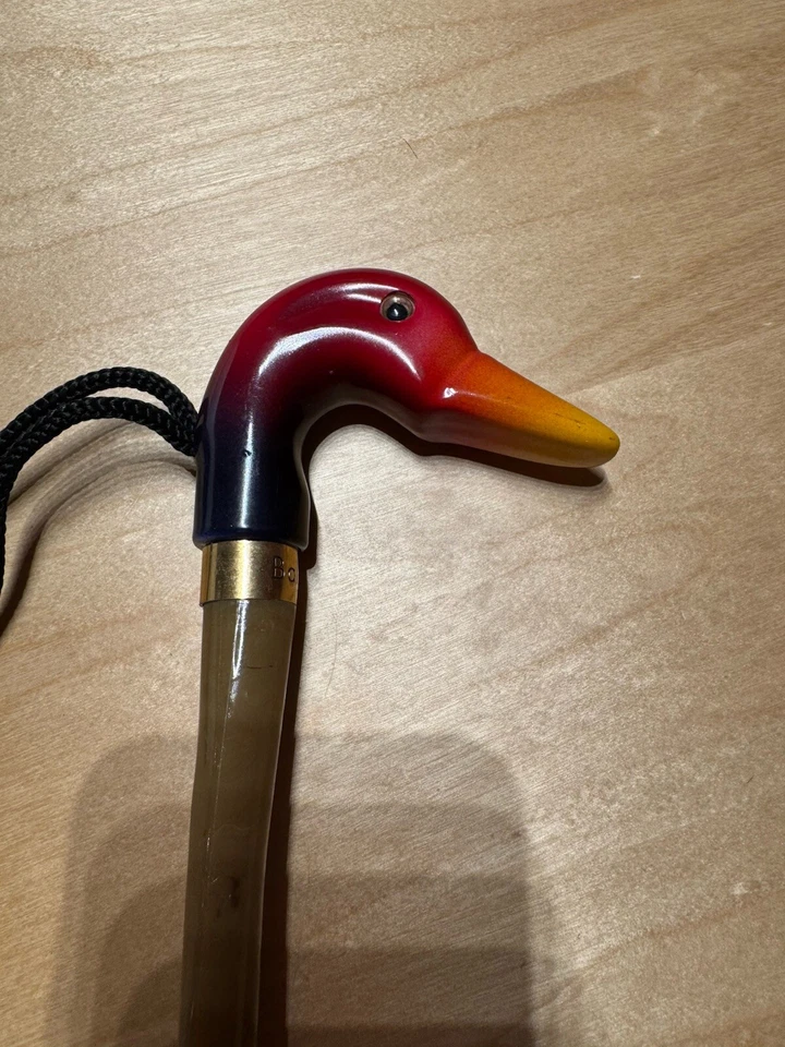 Baldinini Raro Caparazón de Tortuga Zapato Cuerno 12" Cabeza de Pato Hecho en Italia Foto 4 de 4