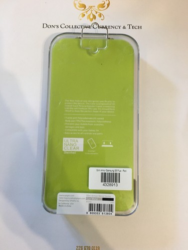 Spigen Slim Armor For Samsung Galaxy S8 Plus - Red (Changeable Frame) - Picture 2 of 2