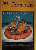 MW22 Cmk F35130 Raf Pilots In Dighy (3FIG.) 1/35 Figure