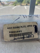 Travis Industries Auger Bushing Plate Upper part number 93005093