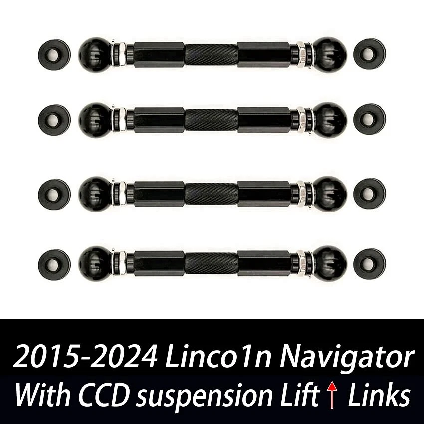 For 15+ Lincoln Navigator U418 U554 CCD Suspension Rise Links Lift Kit levelling — 第 2/4 张图片