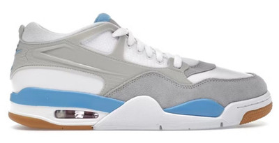 BRAND NEW Nike Air Jordan 4 RM White/University Blue Size 5 Youth