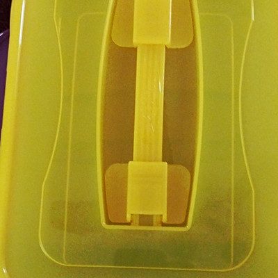 Lock & Lock 6.1qt (196oz) Rectangular Container Snap Lid Handle - 4 Total