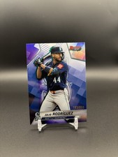 2025 Bowman's Best Purple Refractor Julio Rodriguez #49 /250