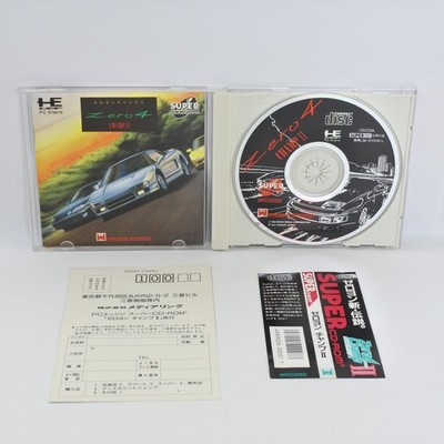 PC Engine SCD ZERO 4 CHAMP II 2 Spine 1137 pe
