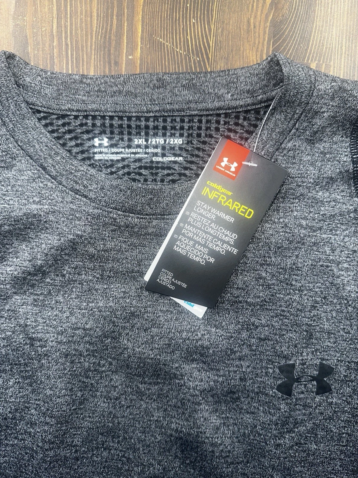 Under Armour Men's Coldgear Infrared Long Sleeve Shirt Sz 2XL XXL (1248936-042)