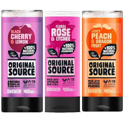 Original Source Duschgel Duschbad VEGAN vers. Sorten Showergel 400ml