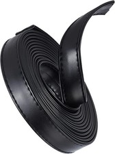 Double Sided Leather Strip Straps 118" x 0.8" for Crafts, Bags, Belts