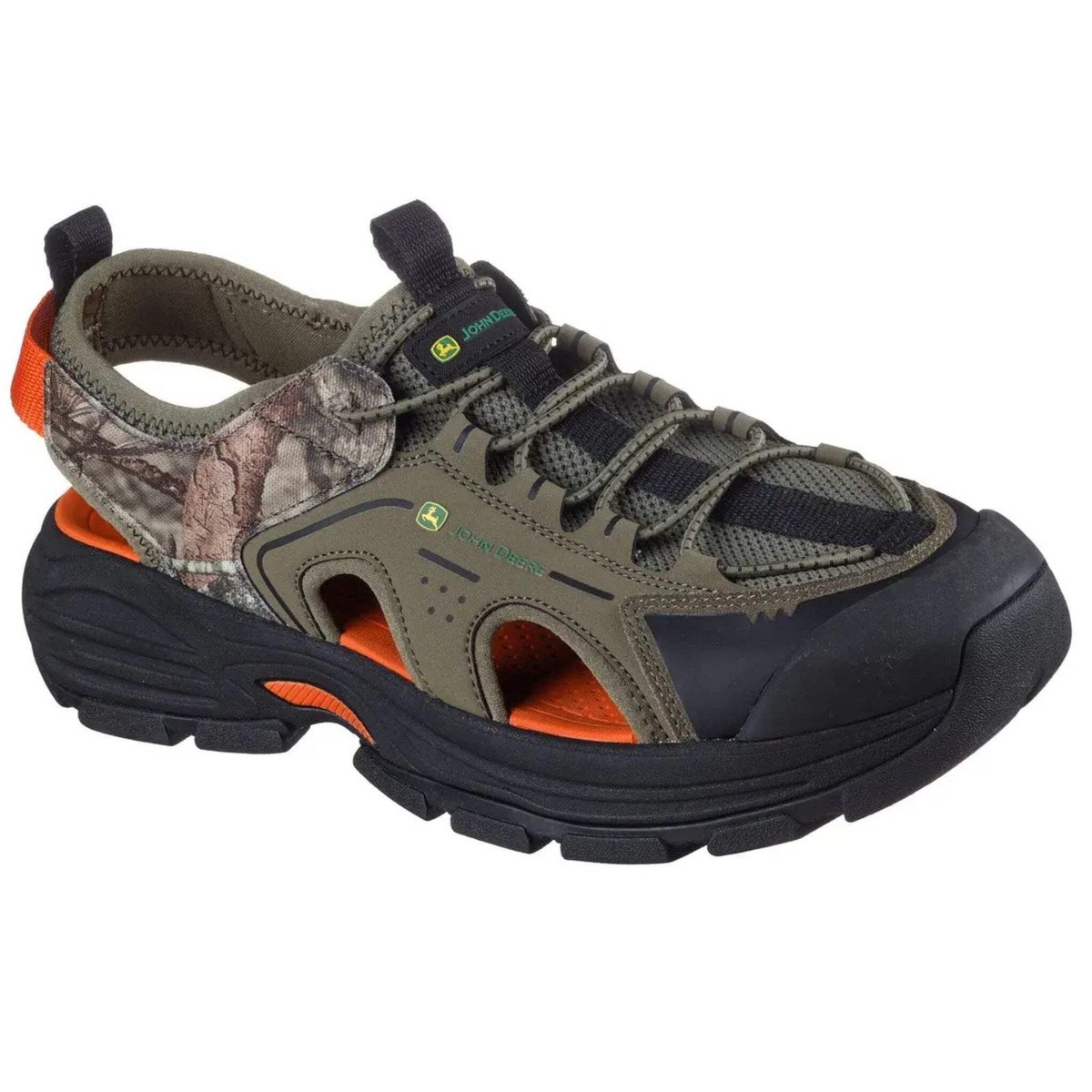 Skechers Men's 256087 John Deere Fairport Kace Camo Closed Toe