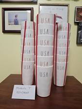 NWT - Rae Dunn "USA" cups.