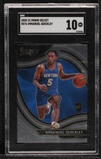 2020-21 Panini Select Courtside Immanuel Quickley #276 SGC 10 GEM 0ub8