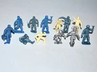 Vintage 1950s Marx Tom Corbett Plastic Space & Alien Playset Figures