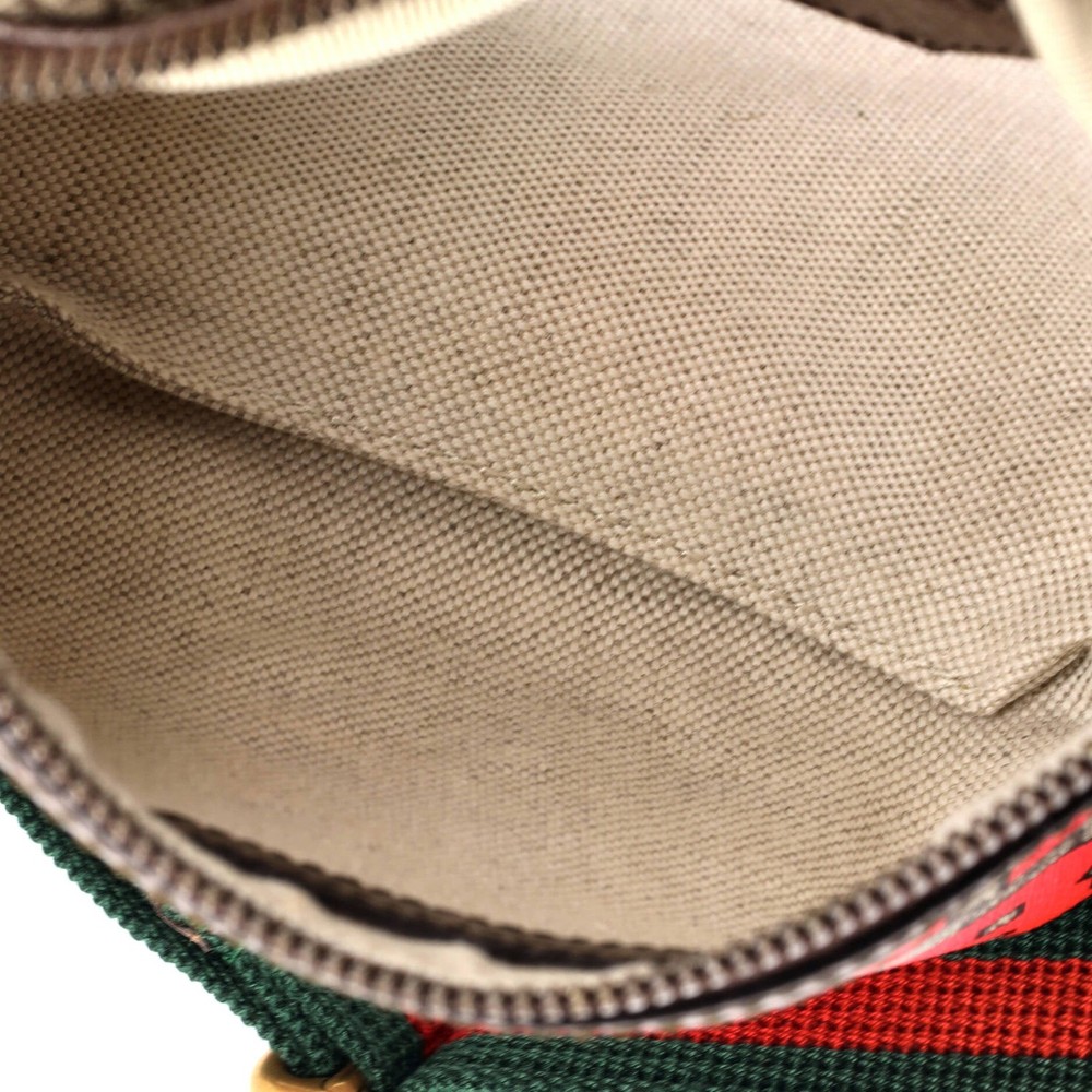 Gucci GG Coated Canvas Belt Bag with Signature Print