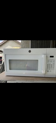 GE JVM3160DF8WW Over-the-Range Microwave 1.6 cu ft 1000W White Turntable