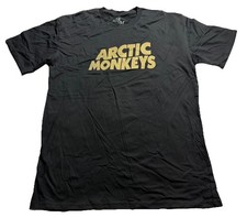 Camicia morbida nera ARCTIC MONKEYS North American Tour 2023 taglia 2XL SPEDIZIONE GRATUITA