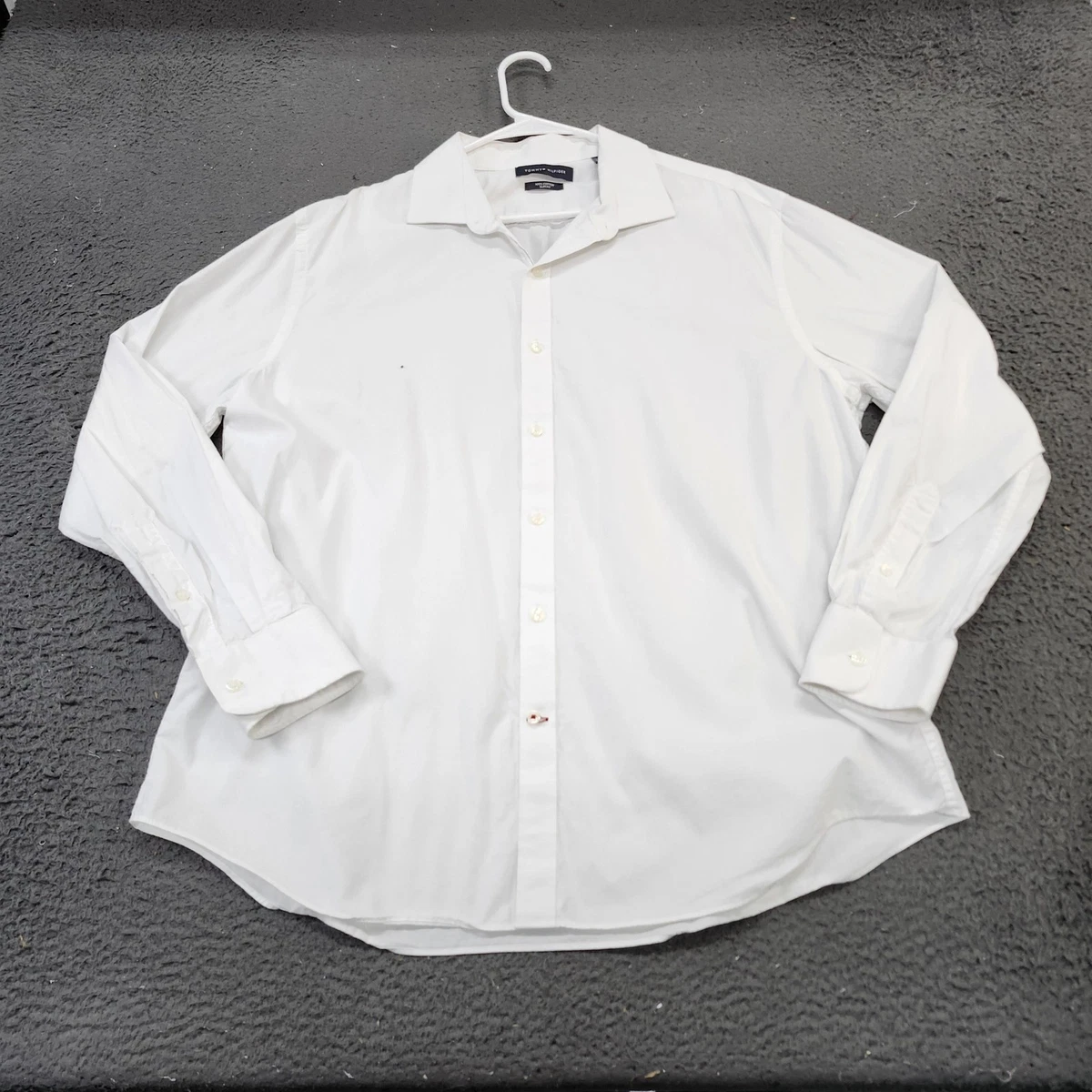 Tommy Hilfiger Point White Dress Shirts for Men for sale | eBay