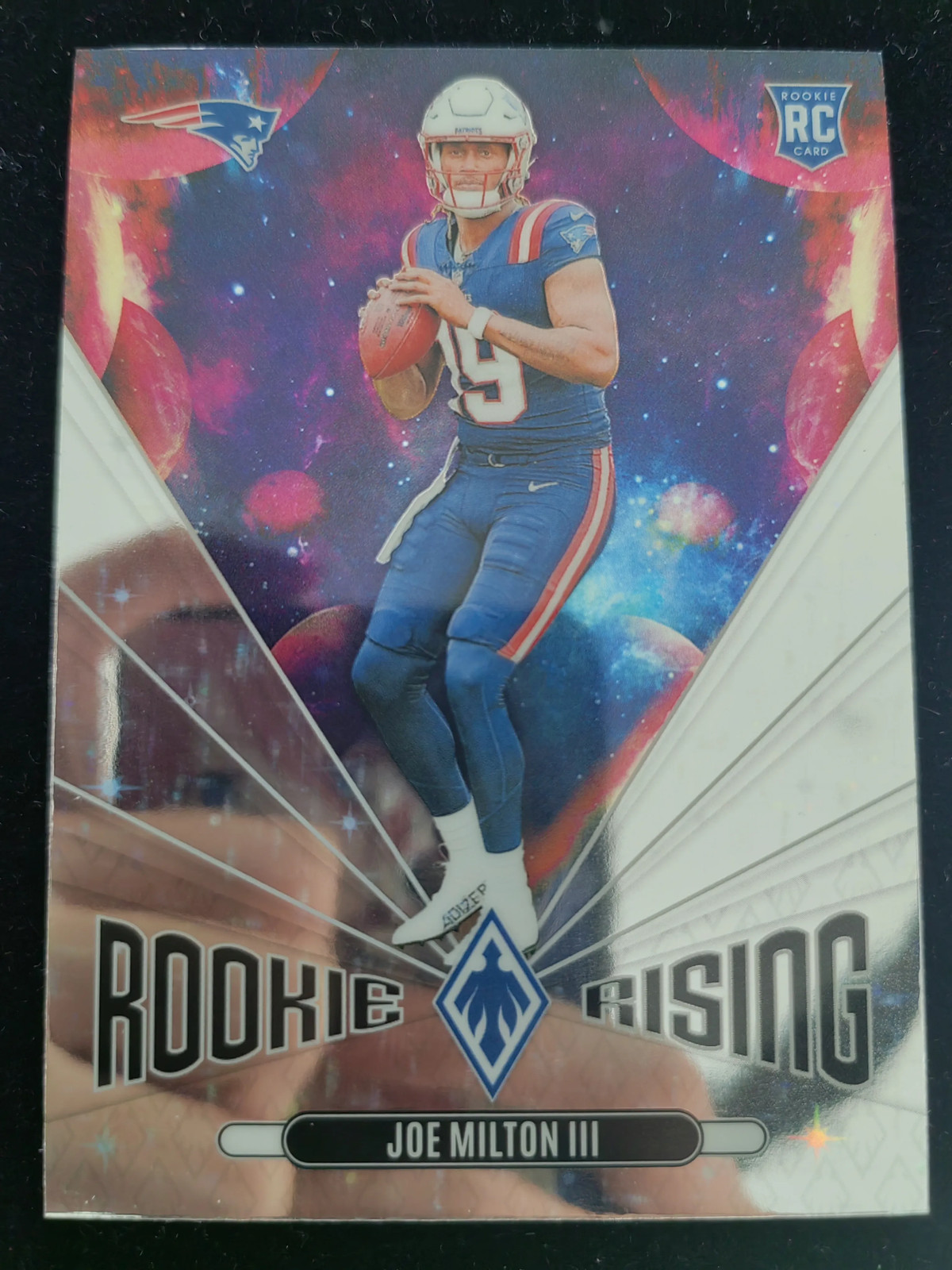 2024 Panni Phoenix Rookie Rising RC Stars Joe Milton III Patriots GL12