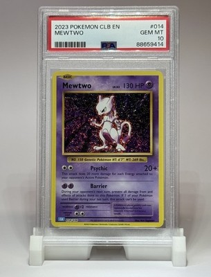 PSA 10 💎 English 2023 Pokemon Classic #014 Mewtwo HOLO | eBay