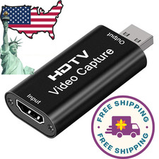 1080P HDMI to USB Video Capture Card HD Game Recorder Phone Live Streaming